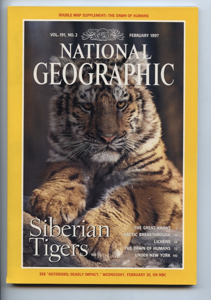 National Geographic Magazine February 1997