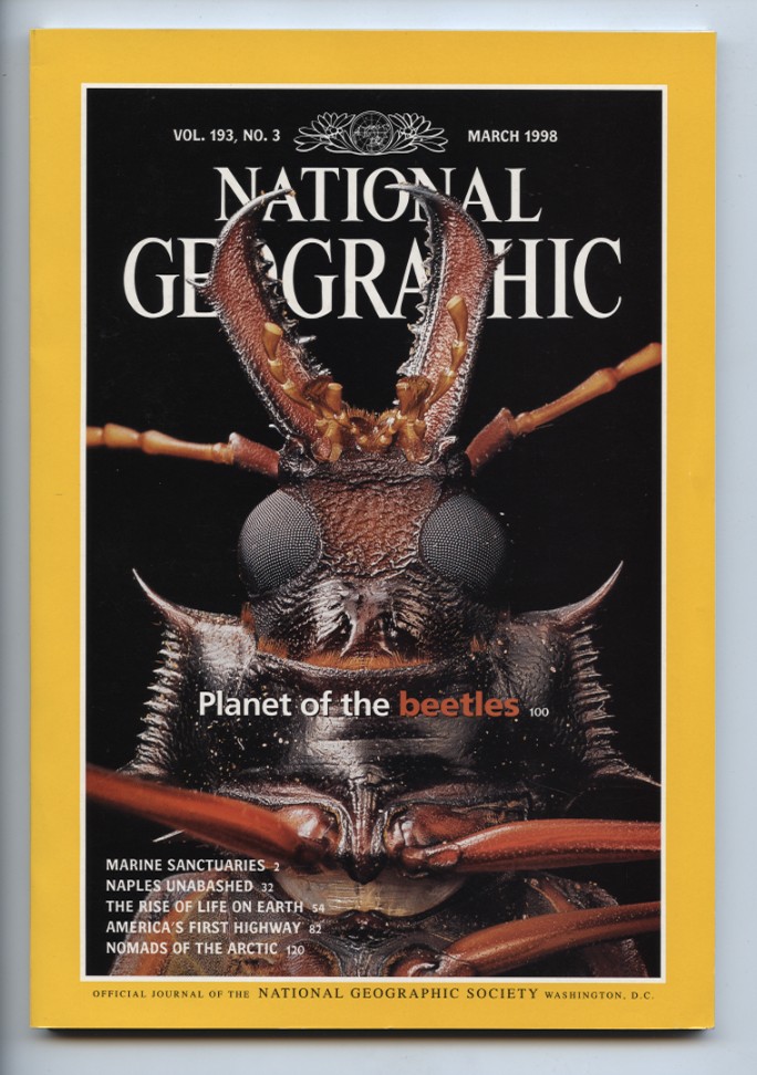 National Geographic Magazine March 1998