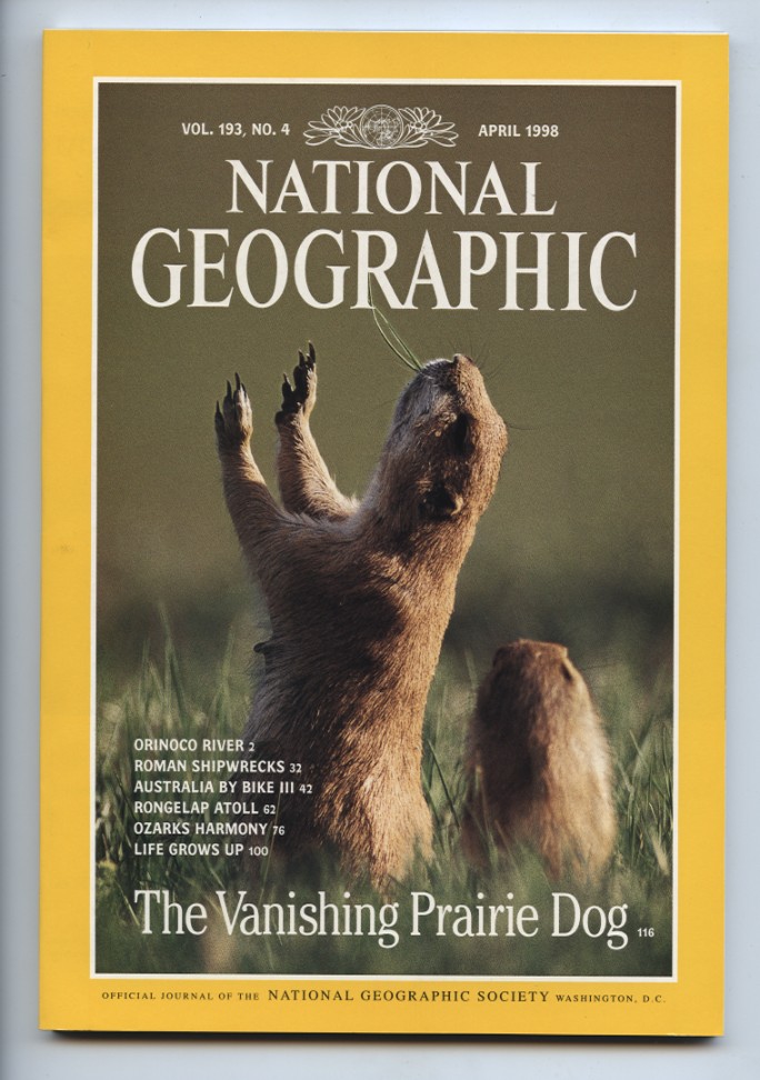 National Geographic Magazine April 1998