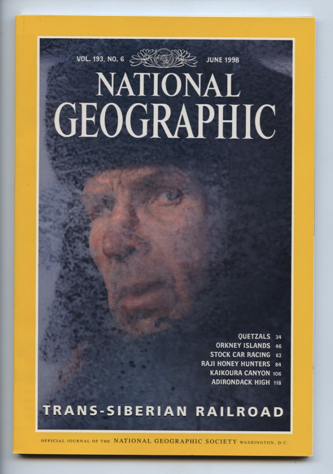 National Geographic Magazine June 1998