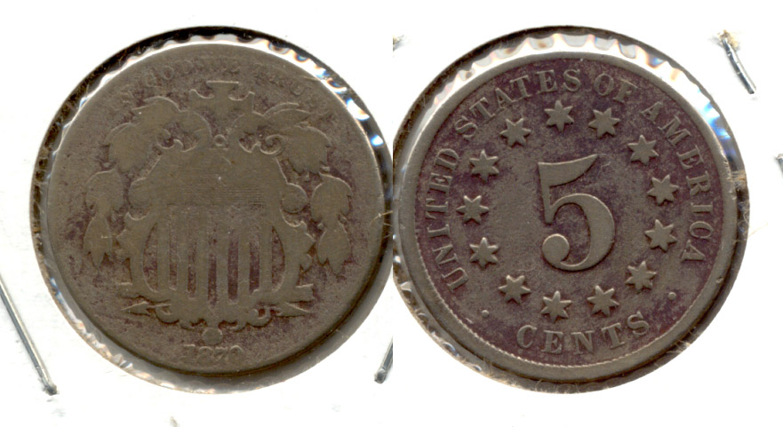 1872 Shield Nickel Good-4 b