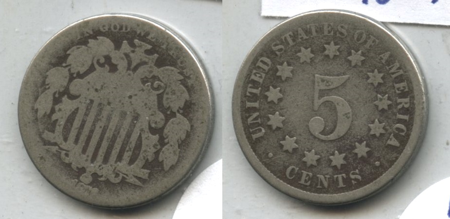 1873 Shield Nickel Fair-2 #a