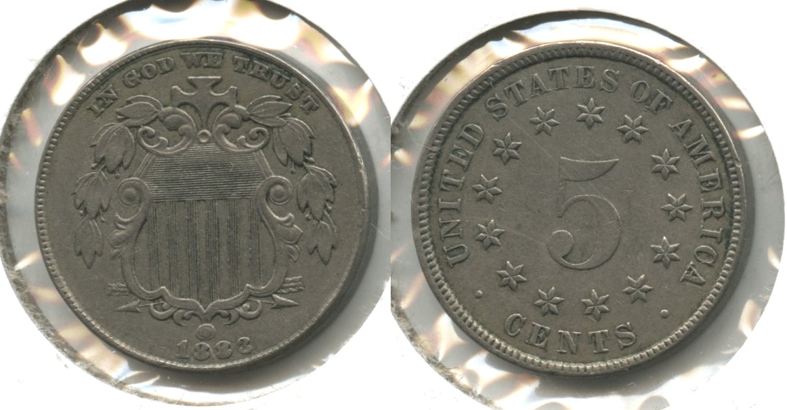 1883 Shield Nickel VF-20 #a