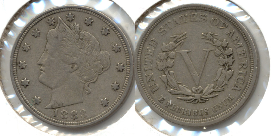 1883 No Cents Liberty Head Nickel Fine-12 i
