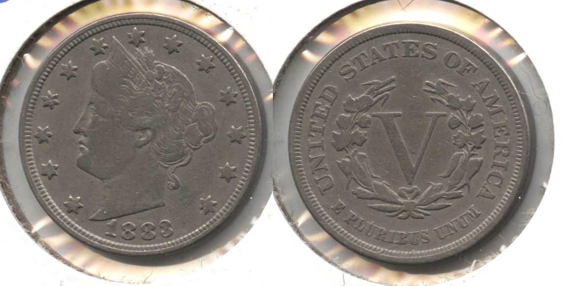 1883 No Cents Liberty Head Nickel Fine-12 #t