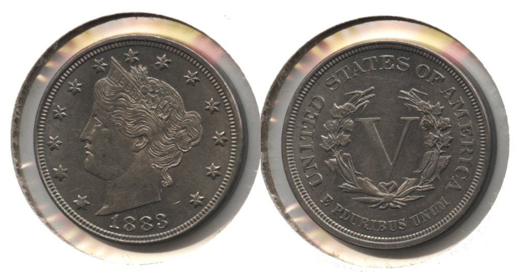1883 No Cents Liberty Head Nickel MS-63 #c