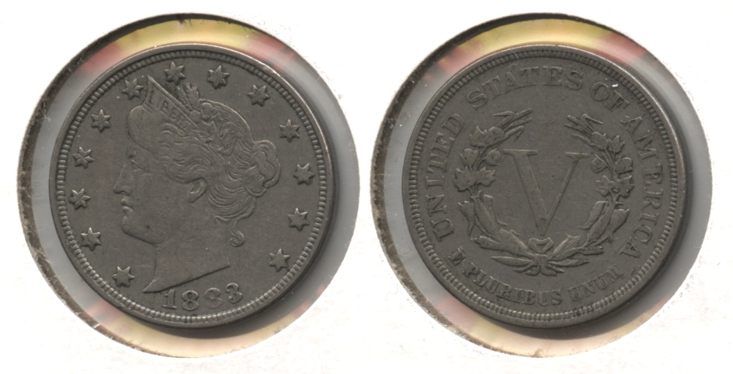 1883 No Cents Liberty Head Nickel VF-20 #bi