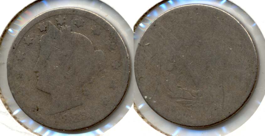 1883 With Cents Liberty Head Nickel Fair-2 i
