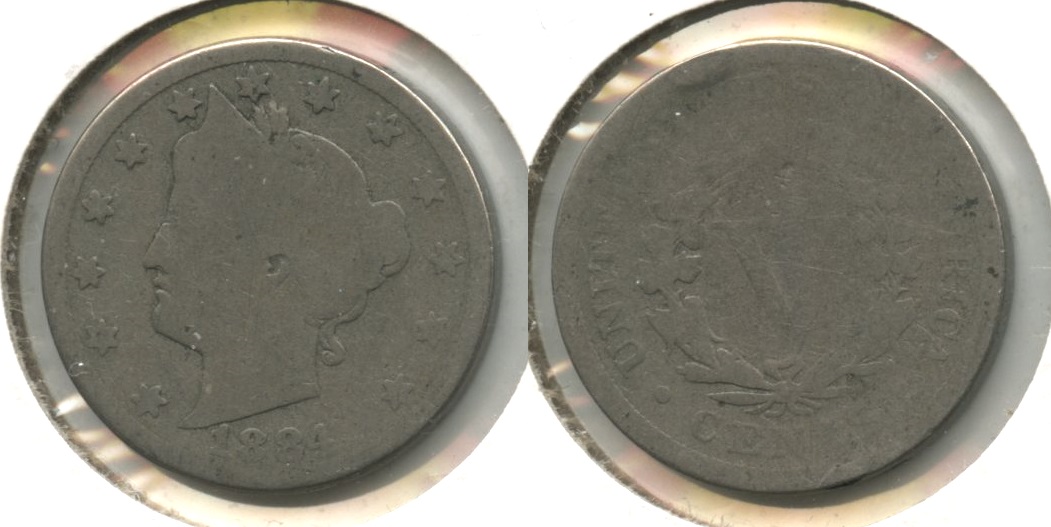 1884 Liberty Head Nickel AG-3 #h