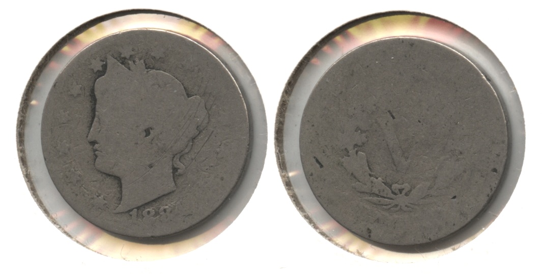 1884 Liberty Head Nickel Fair-2 #f