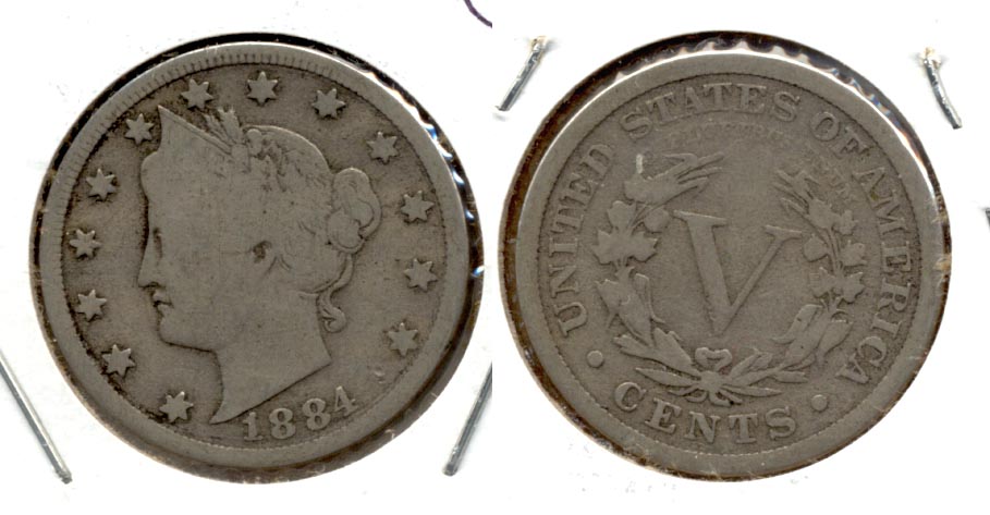 1884 Liberty Head Nickel Good-6