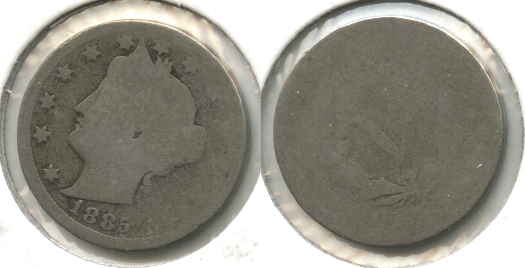 1885 Liberty Head Nickel Fair-2 #a