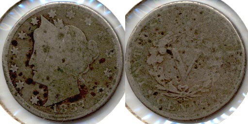 1887 Liberty Head Nickel Fair-2 c