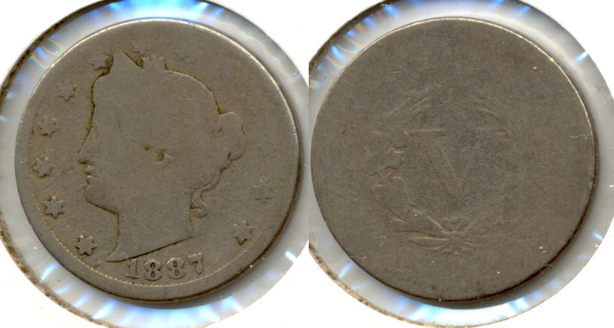 1887 Liberty Head Nickel Fair-2 j