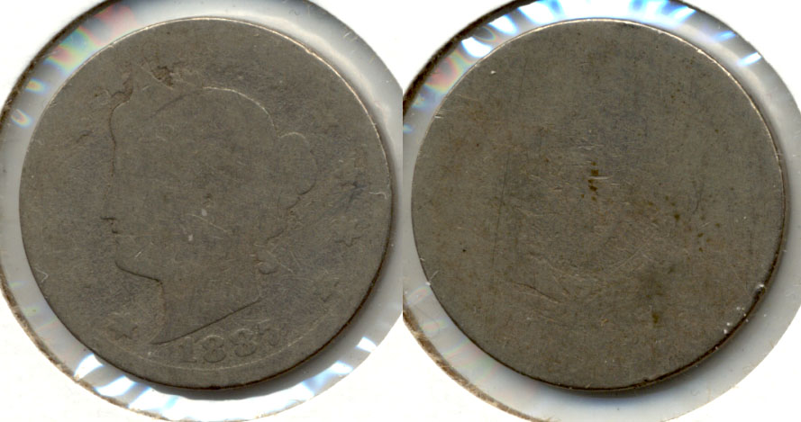 1887 Liberty Head Nickel Fair-2 k
