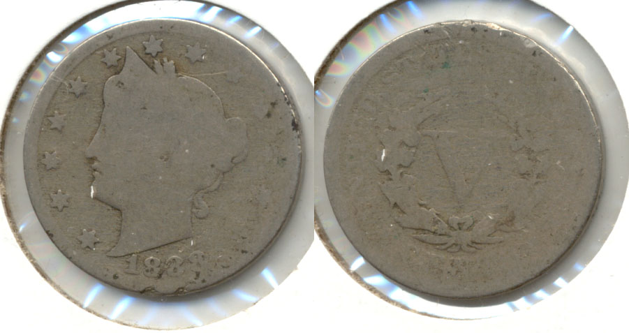 1888 Liberty Head Nickel Fair-2 g
