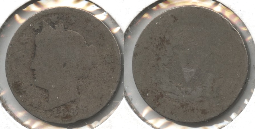 1888 Liberty Head Nickel Fair-2 #k