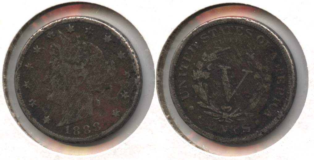 1888 Liberty Head Nickel Filler #b