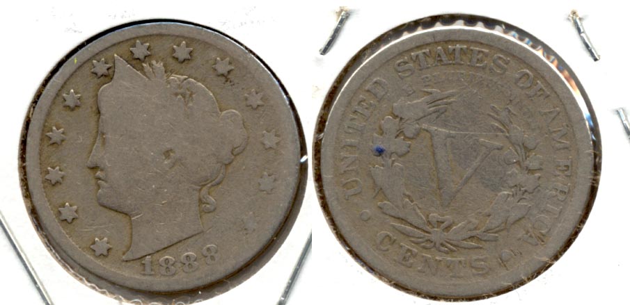 1888 Liberty Head Nickel Good-4 b