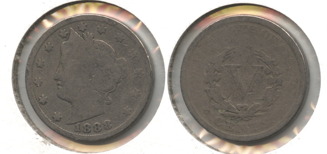 1888 Liberty Head Nickel Good-4 #h