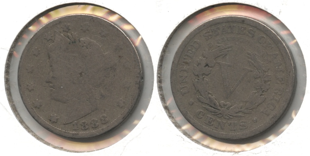 1888 Liberty Head Nickel Good-4 #o