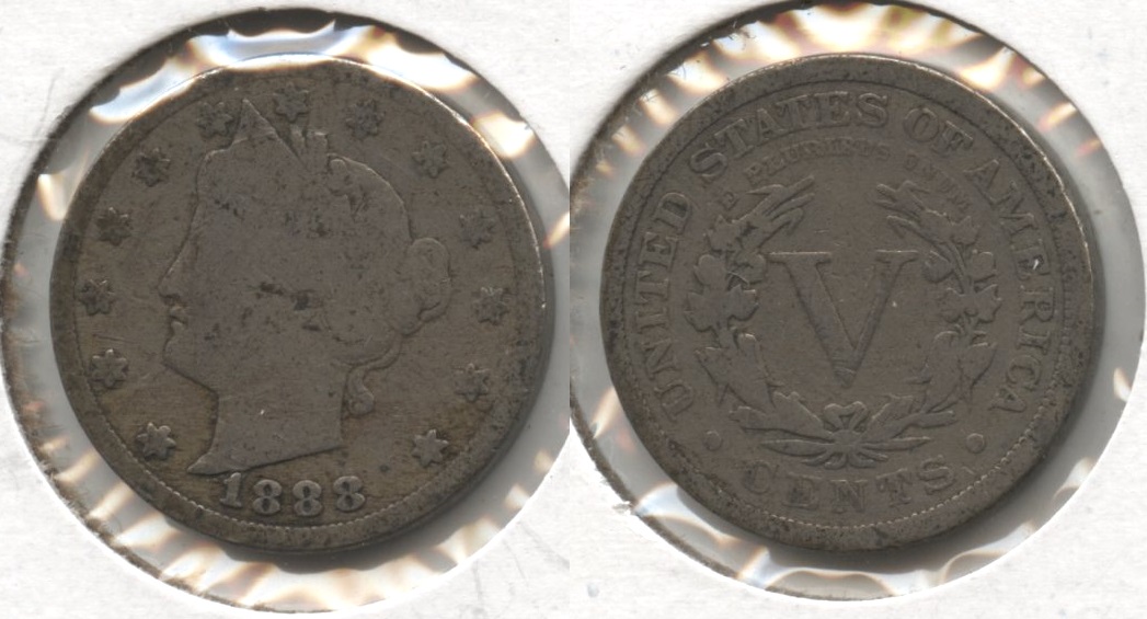 1888 Liberty Head Nickel Good-4 #q