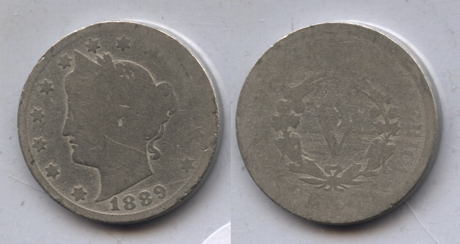 1889 Liberty Head Nickel Fair-2 #l