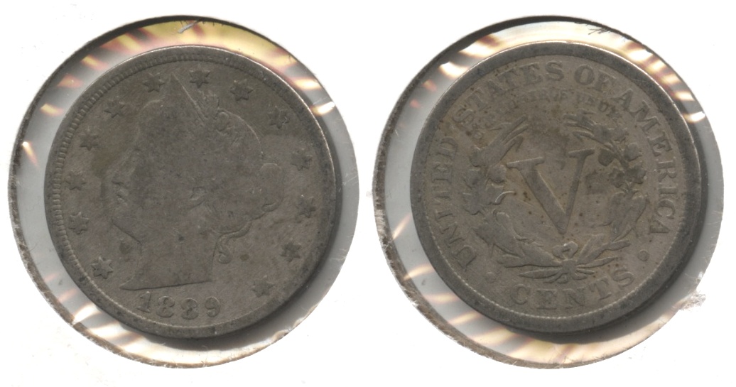 1889 Liberty Head Nickel Good-4 #c
