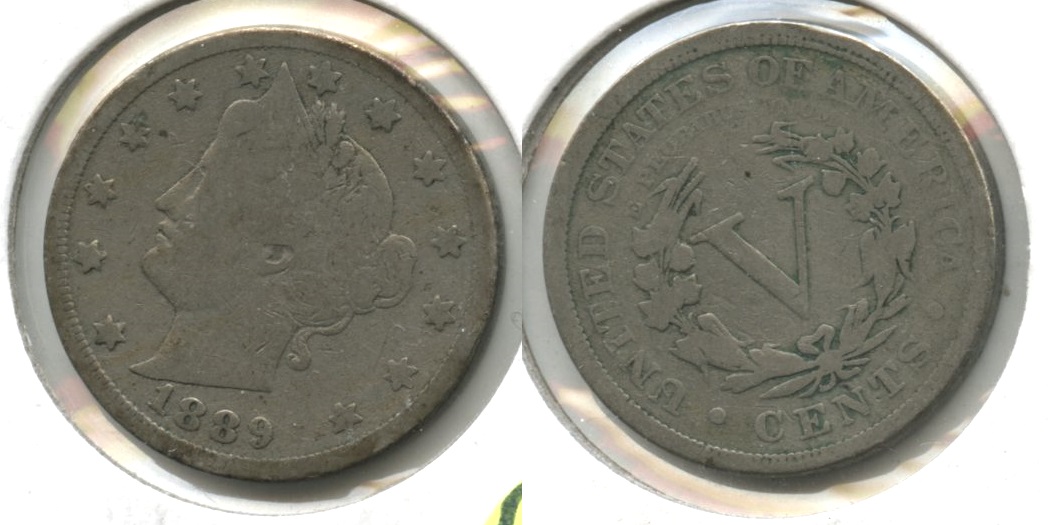 1889 Liberty Head Nickel Good-4 #g