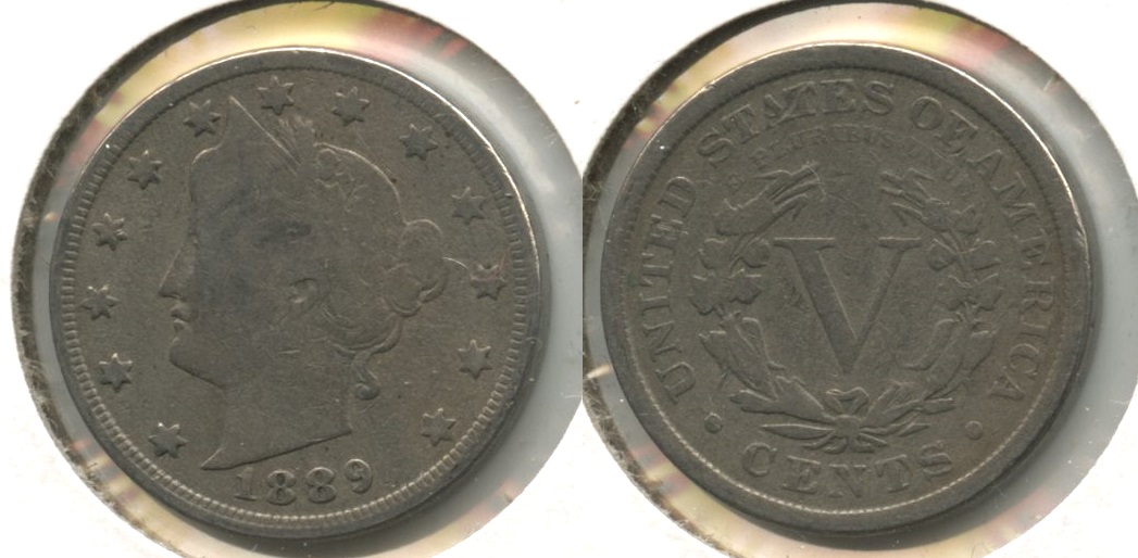 1889 Liberty Head Nickel Good-4 #j