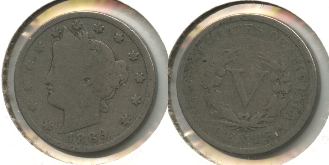 1889 Liberty Head Nickel Good-4 #k