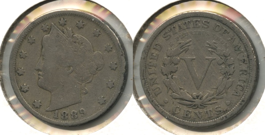 1889 Liberty Head Nickel VG-8 #j