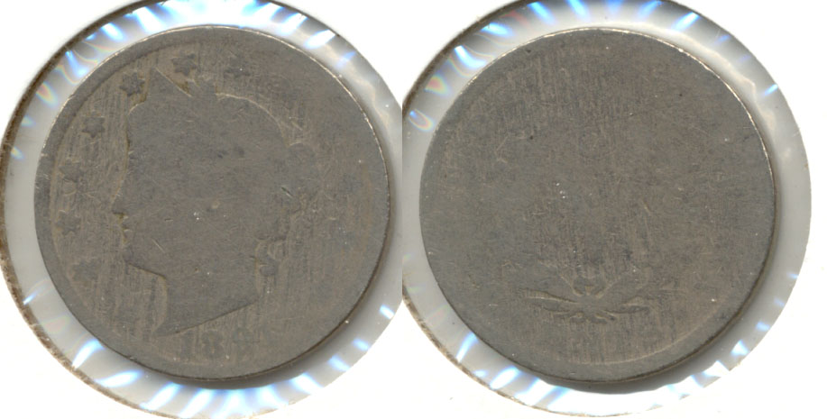 1891 Liberty Head Nickel Fair-2 d