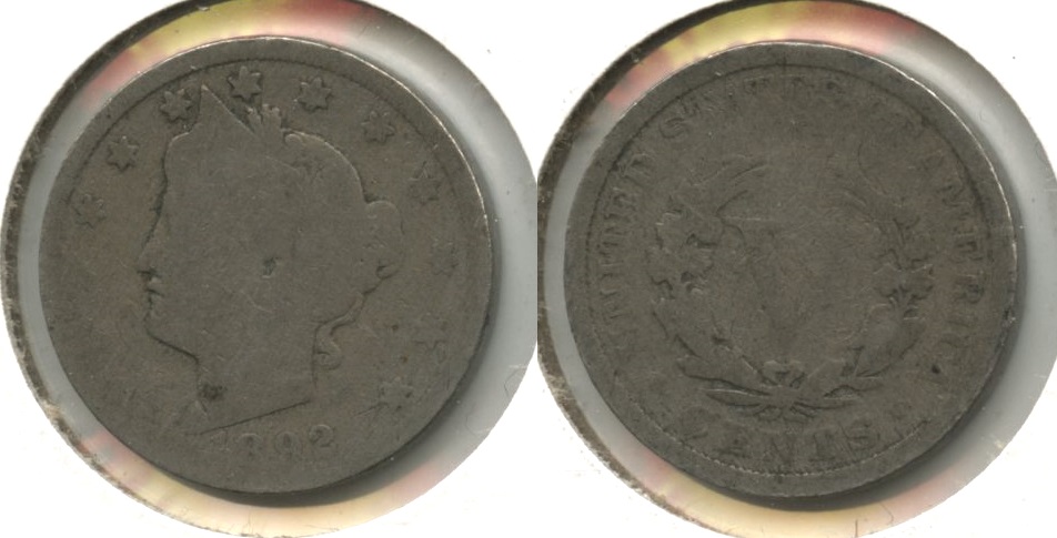 1892 Liberty Head Nickel AG-3 #ab