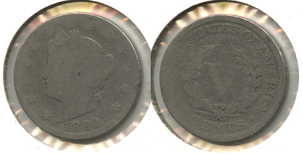 1892 Liberty Head Nickel AG-3 #ac