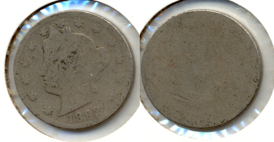 1892 Liberty Head Nickel Fair-2 c