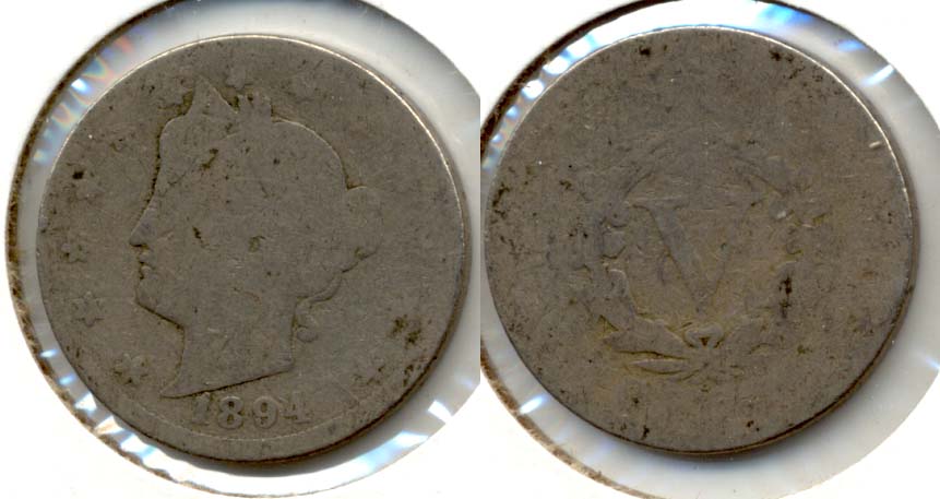 1894 Liberty Head Nickel AG-3 c