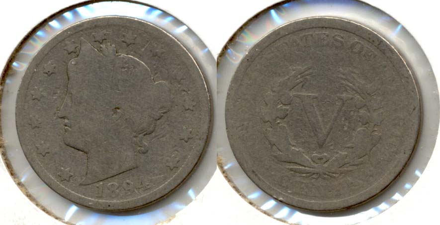 1894 Liberty Head Nickel AG-3 e