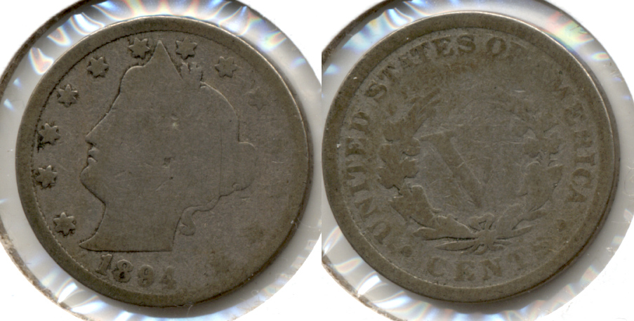1894 Liberty Head Nickel AG-3 j