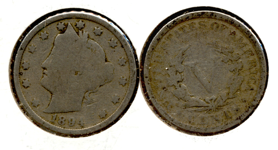 1894 Liberty Head Nickel Good-4 d