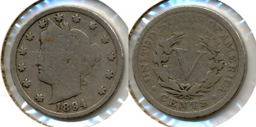 1894 Liberty Head Nickel Good-4 g