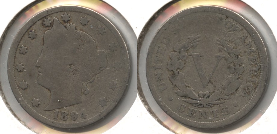 1894 Liberty Head Nickel Good-4 #n