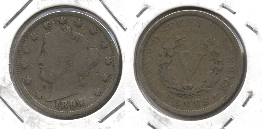 1894 Liberty Head Nickel Good-4 #p