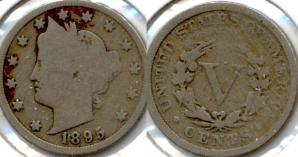 1895 Liberty Head Nickel Good-4