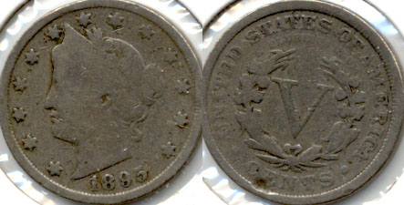 1895 Liberty Head Nickel Good-4 a