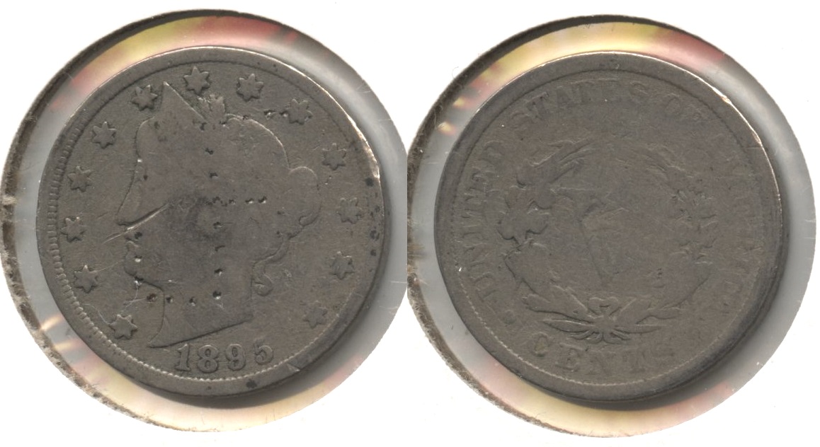 1895 Liberty Head Nickel Good-4 #ai Dots