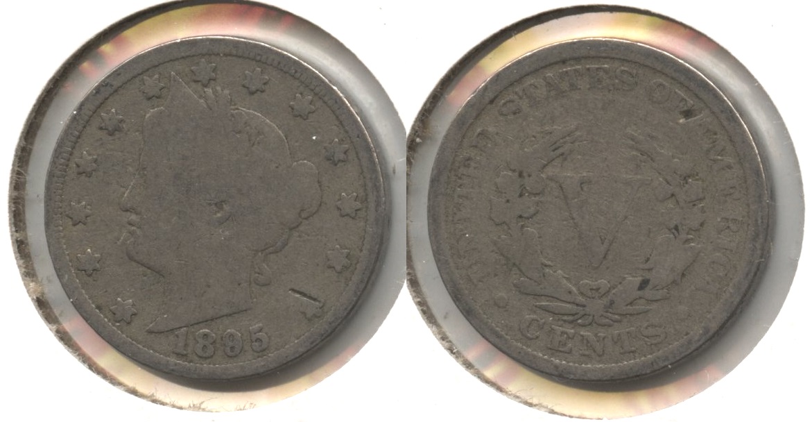 1895 Liberty Head Nickel Good-4 #ak