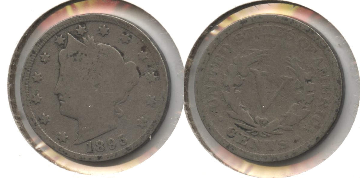 1895 Liberty Head Nickel Good-4 #as