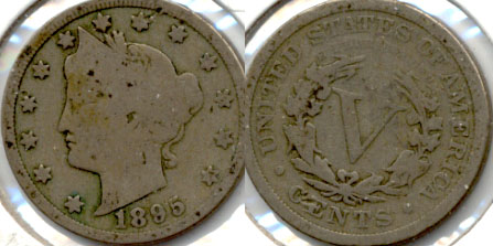 1895 Liberty Head Nickel Good-4 e