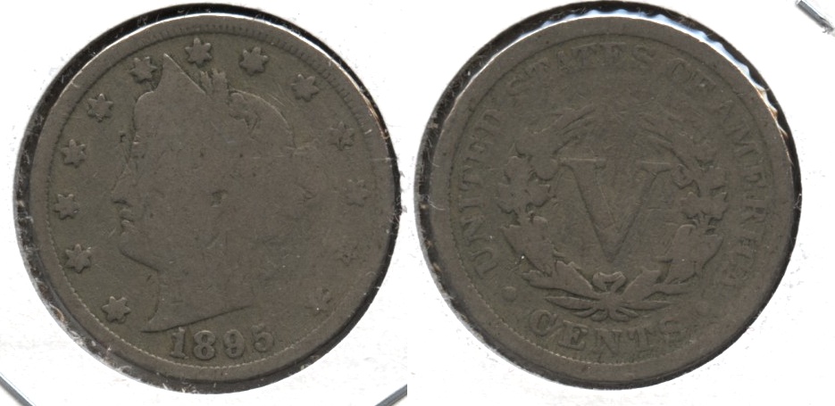 1895 Liberty Head Nickel Good-4 t